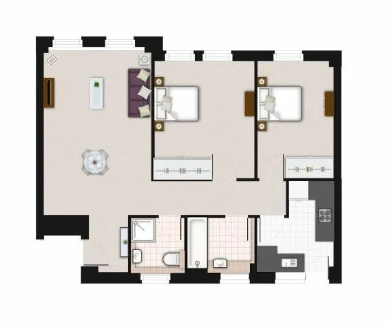 2 bedroom flat for rent