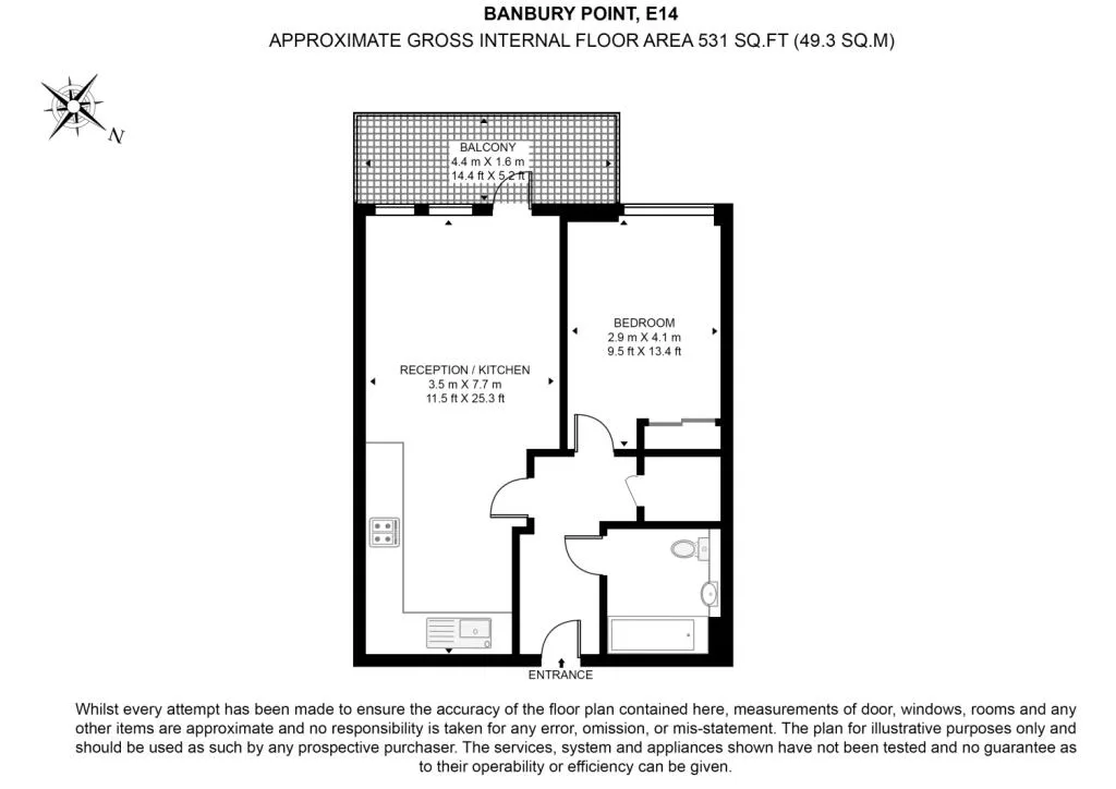 1 bedroom flat for rent