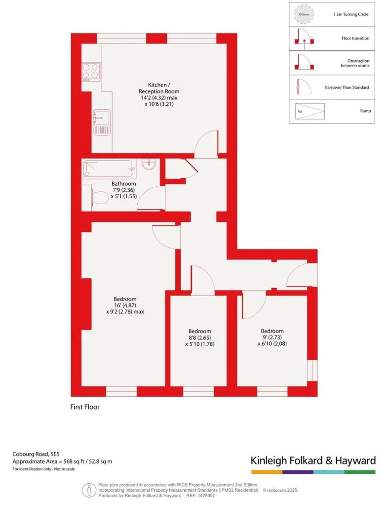 1 bedroom flat for rent