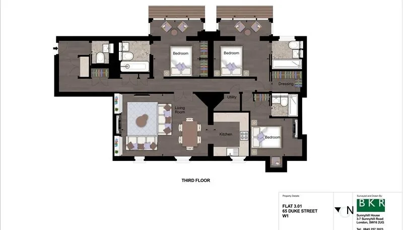 3 bedroom apartment for rent