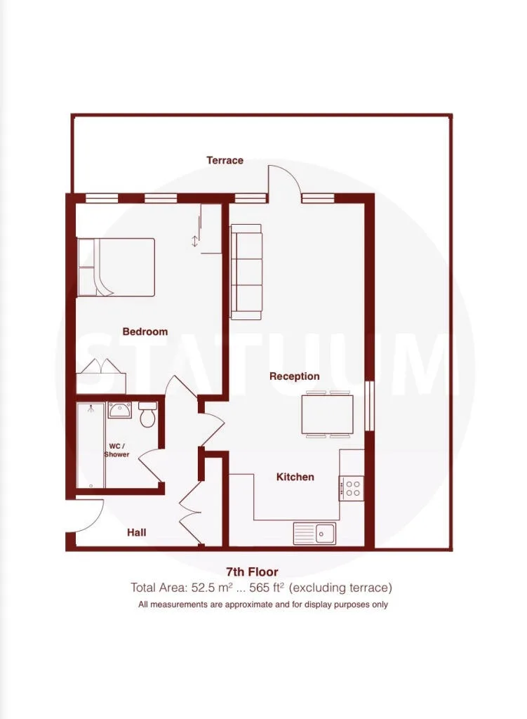 1 bedroom apartment for rent