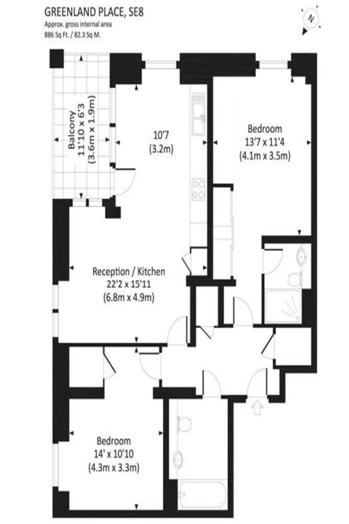 2 bedroom apartment for rent