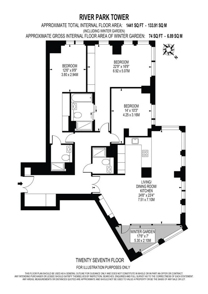 3 bedroom apartment for rent