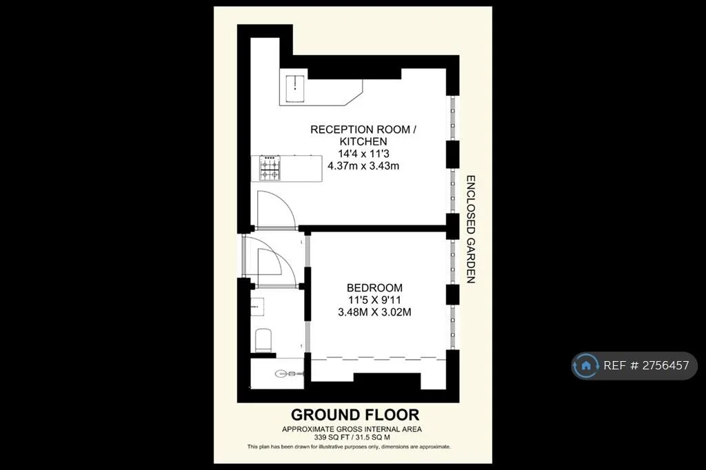 1 bedroom flat for rent