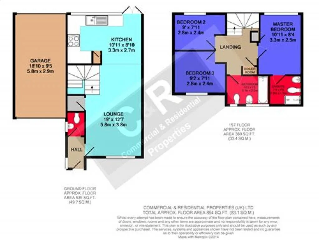 3 bedroom end of terrace house for rent