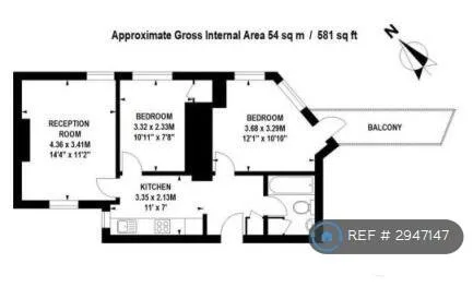2 bedroom flat for rent