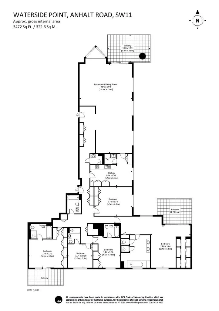 4 bedroom flat for rent