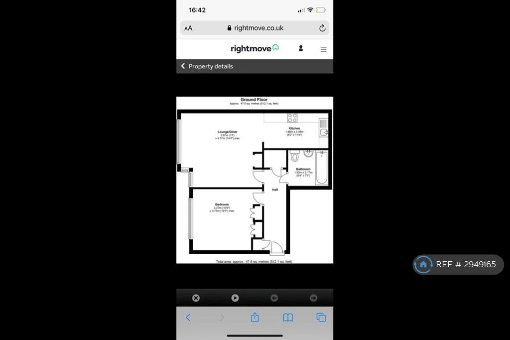 1 bedroom flat for rent