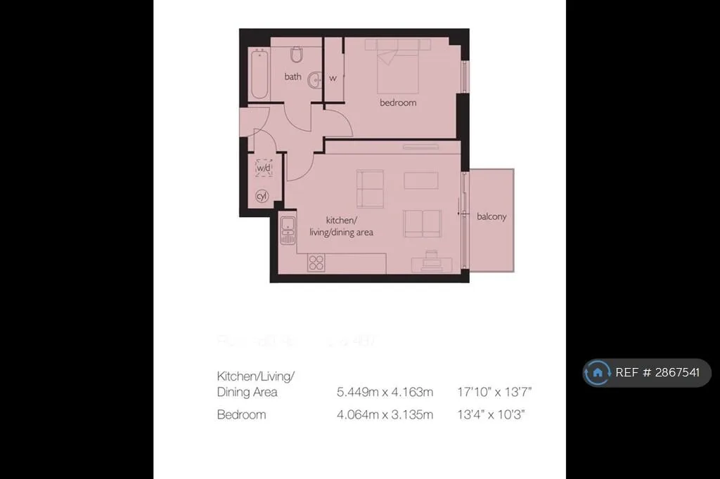 1 bedroom flat for rent