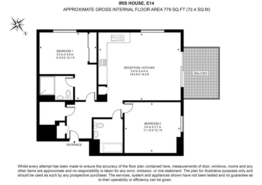 2 bedroom flat for rent