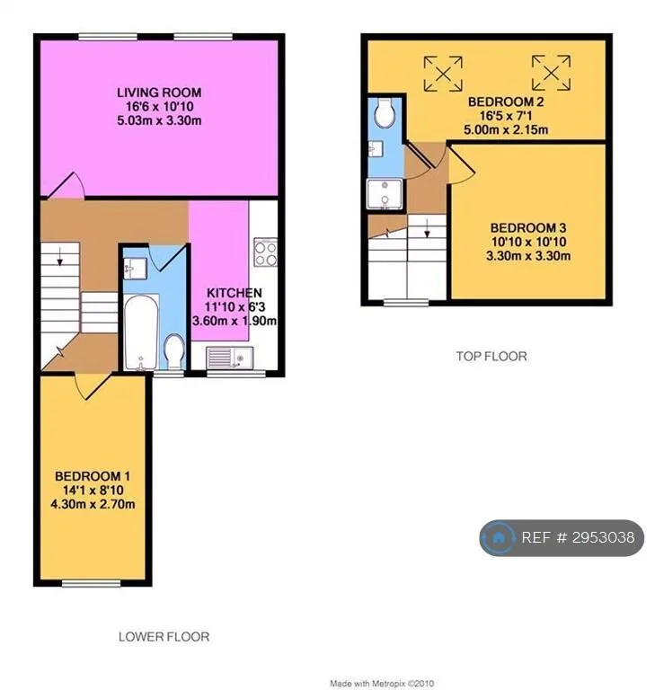 3 bedroom flat for rent