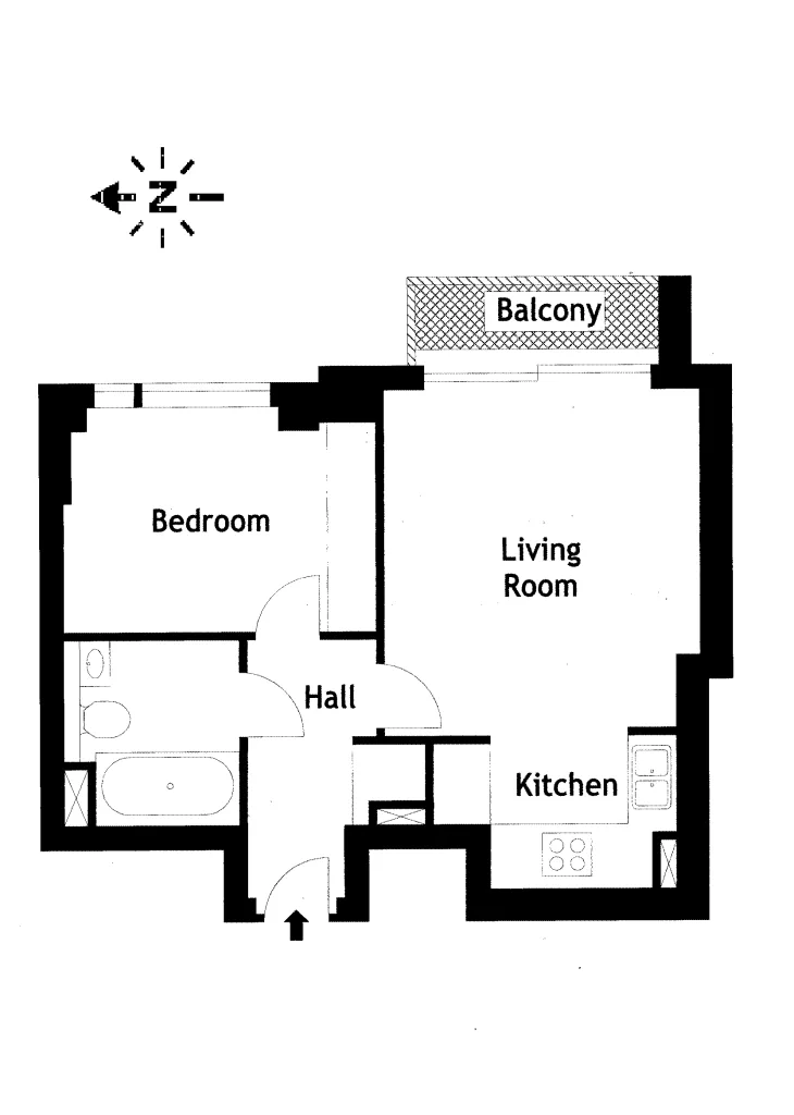 1 bedroom flat for rent