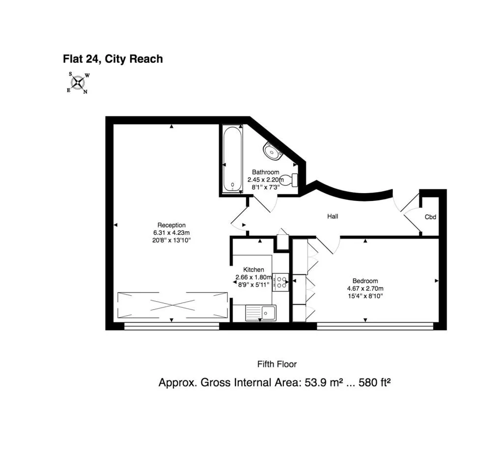 1 bedroom apartment for rent