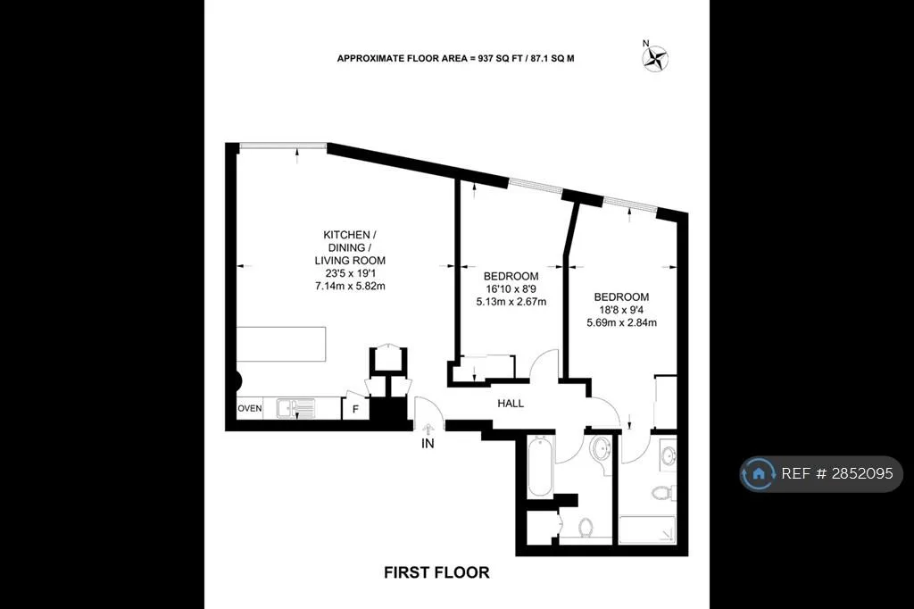 2 bedroom flat for rent