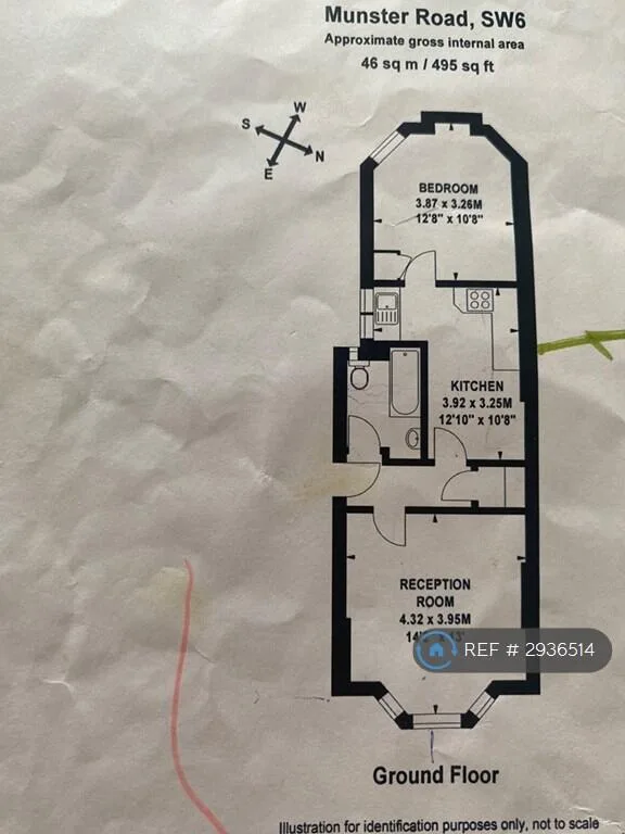 1 bedroom flat for rent