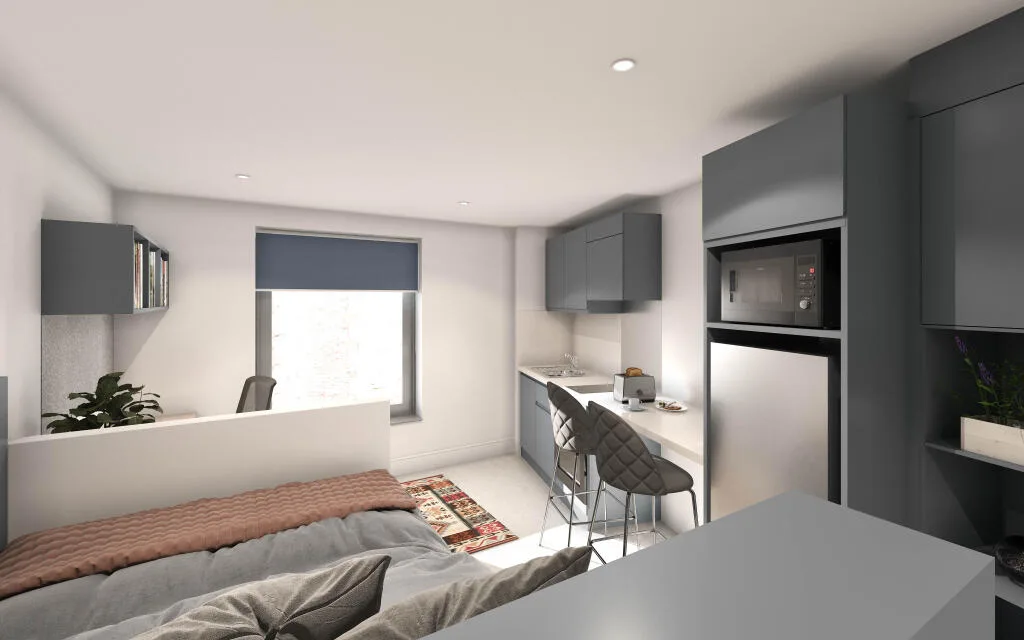 Studio flat for rent