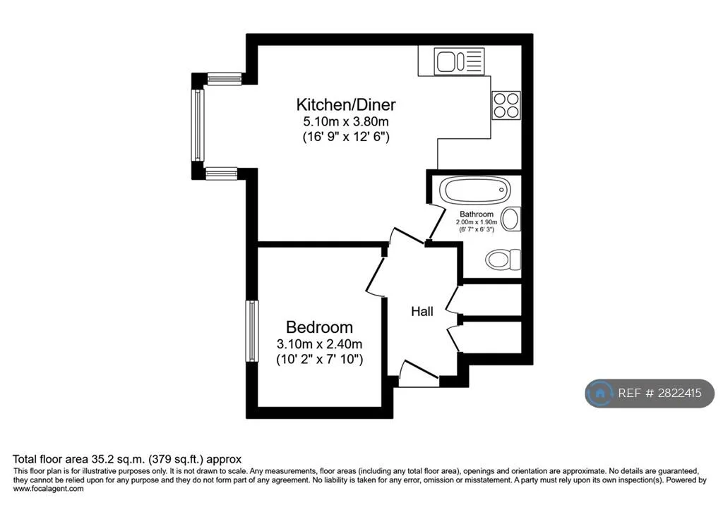 1 bedroom flat for rent