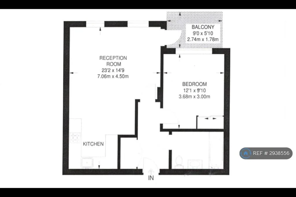 1 bedroom flat for rent