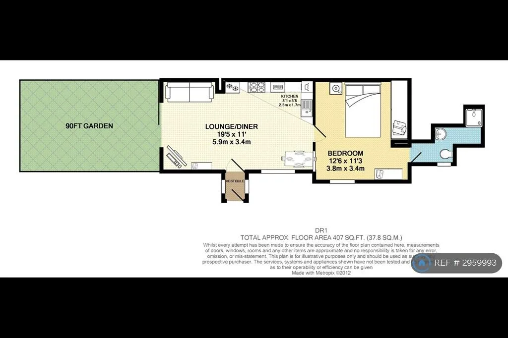 1 bedroom flat for rent