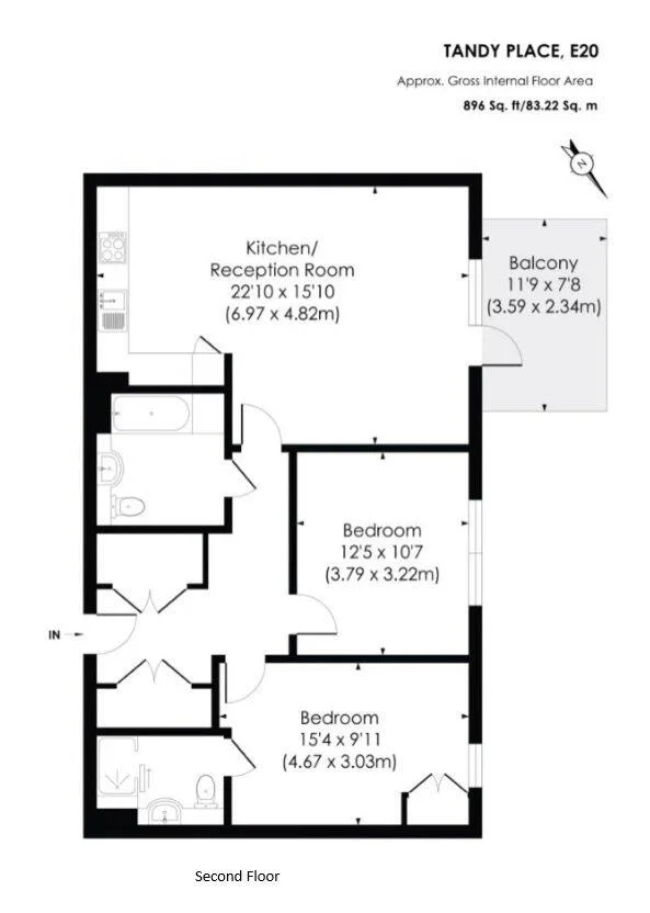 2 bedroom flat for rent