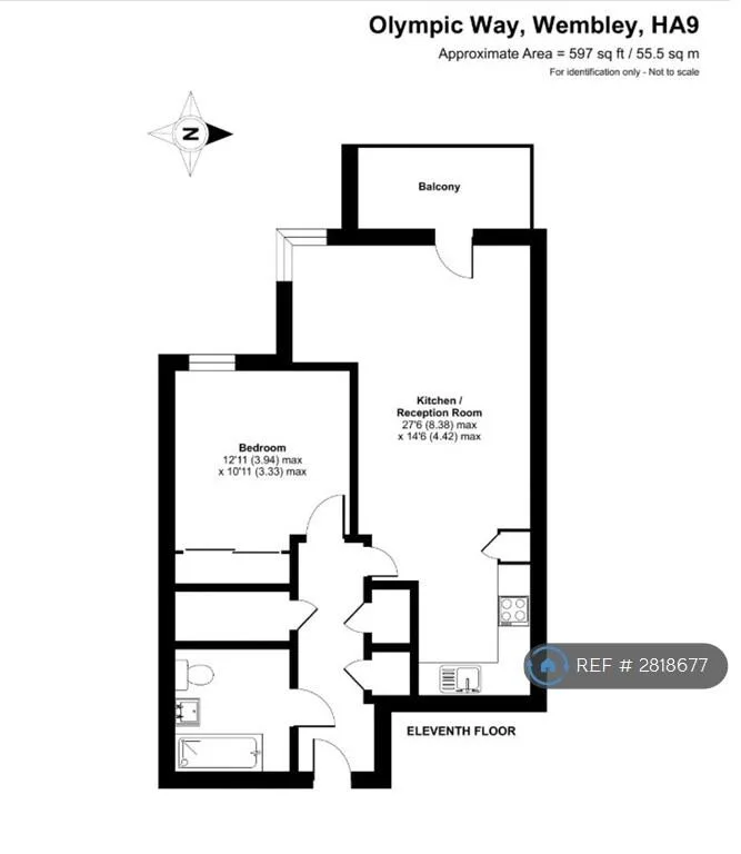 1 bedroom flat for rent