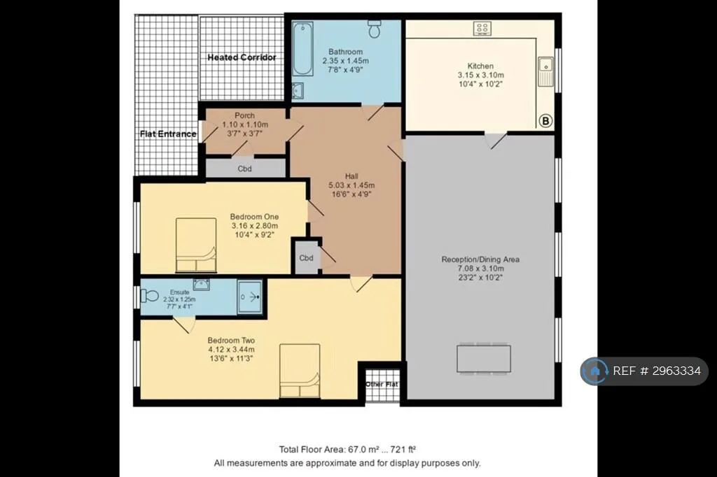 2 bedroom flat for rent