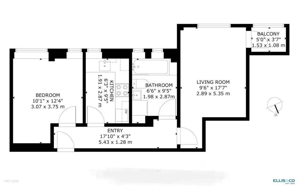 1 bedroom apartment for rent