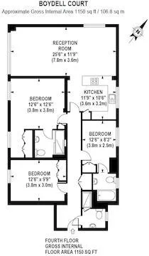 3 bedroom apartment for rent