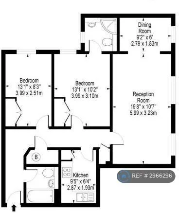 2 bedroom flat for rent