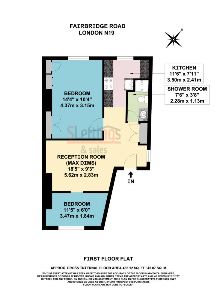 2 bedroom flat for rent