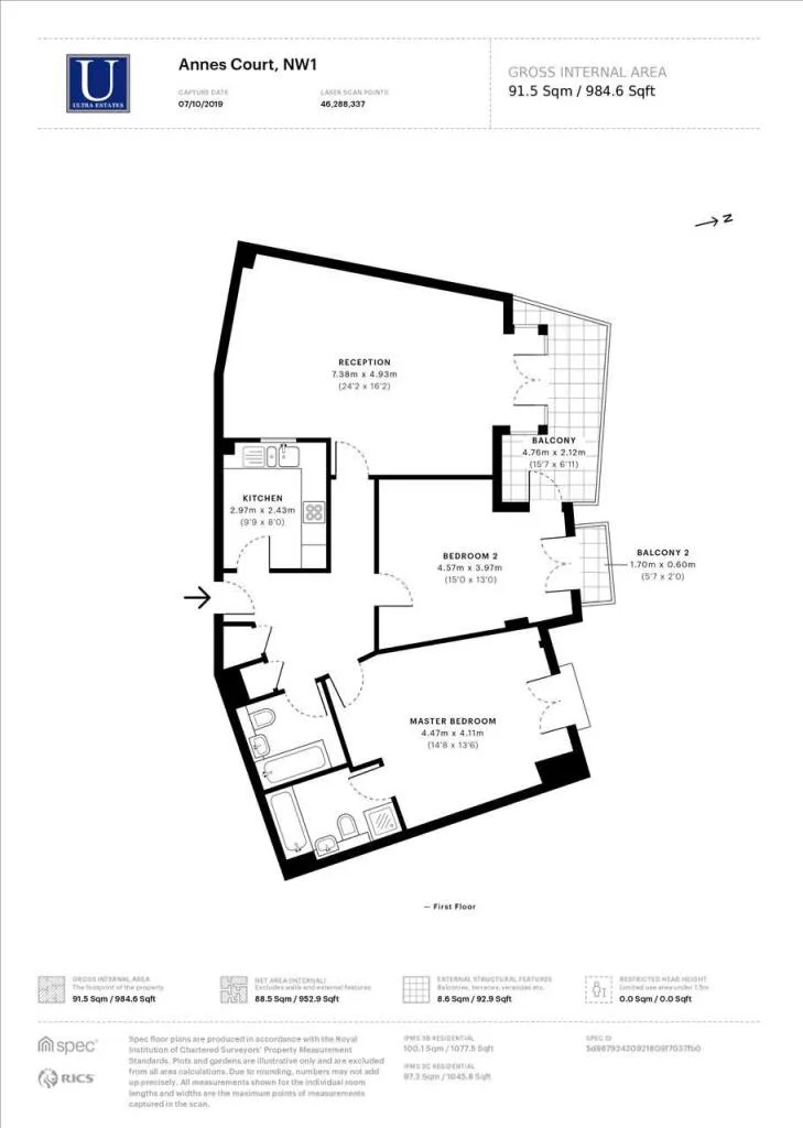 2 bedroom apartment for rent