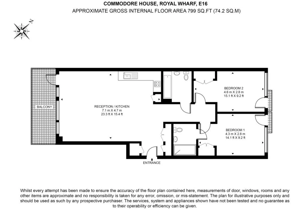 2 bedroom flat for rent