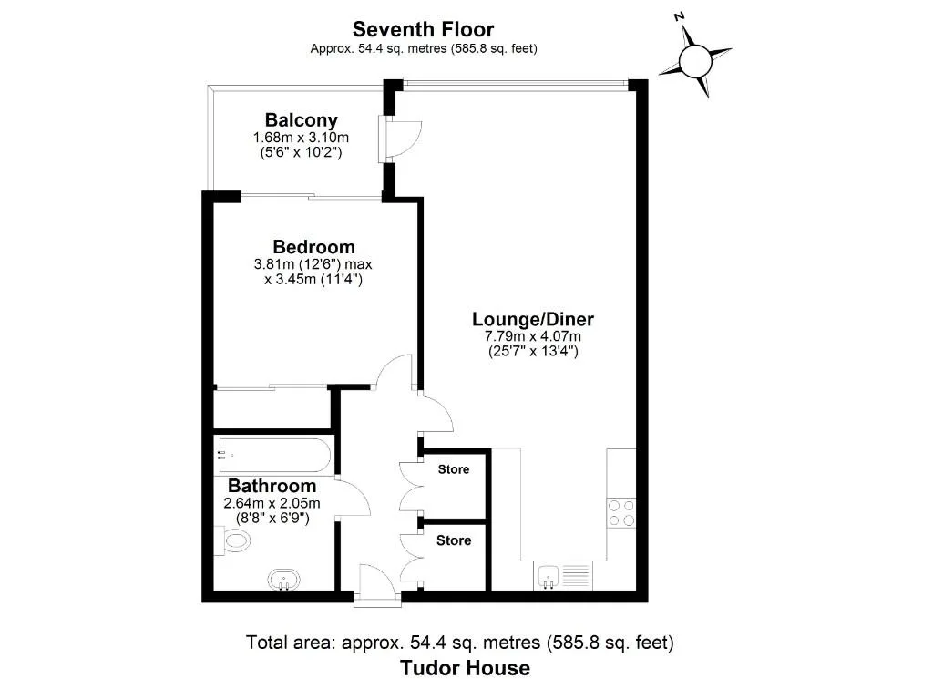 1 bedroom flat for rent