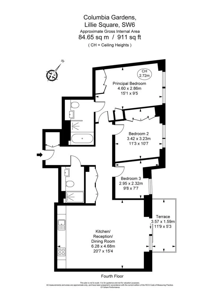 3 bedroom apartment for rent
