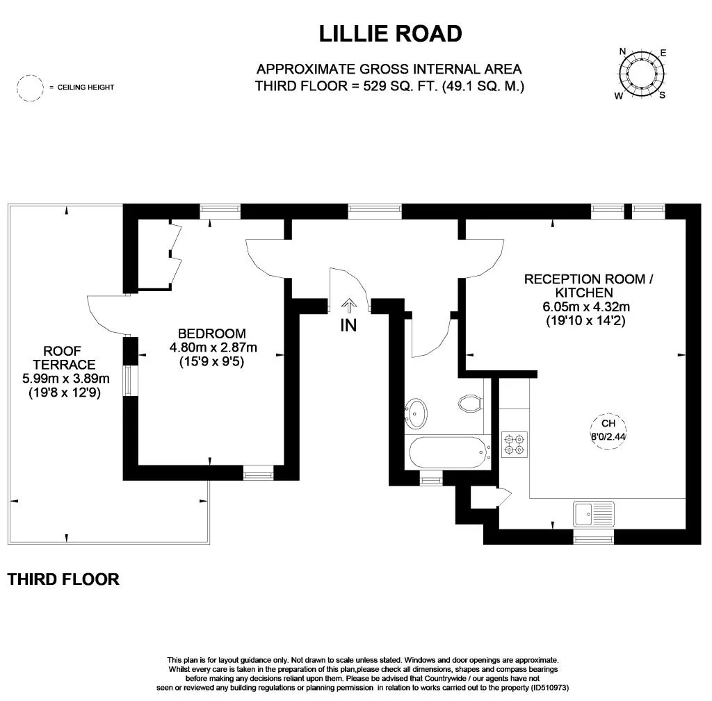 1 bedroom flat for rent