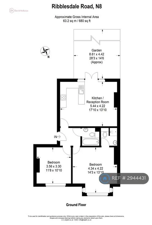 2 bedroom flat for rent
