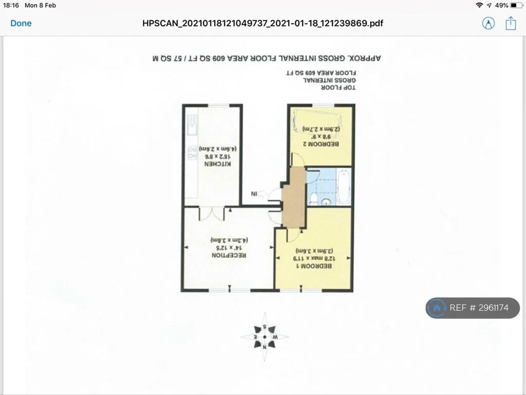 2 bedroom flat for rent
