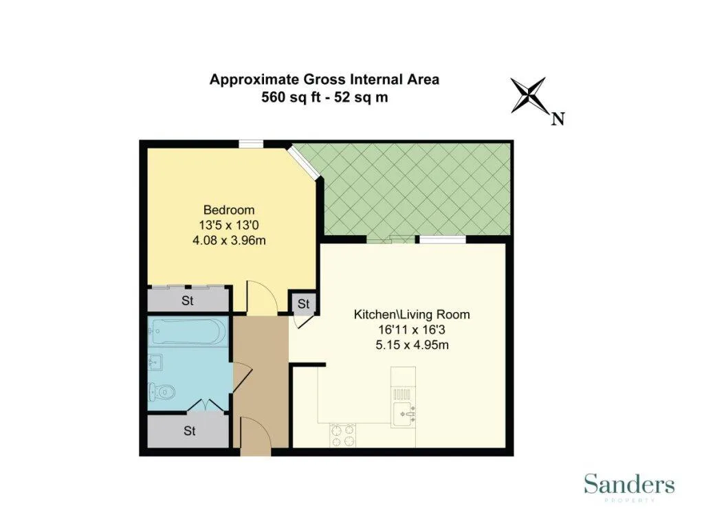 1 bedroom flat for rent