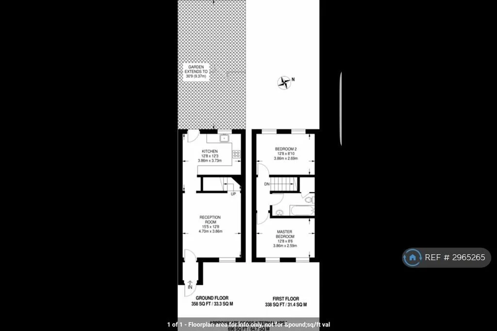 2 bedroom terraced house for rent