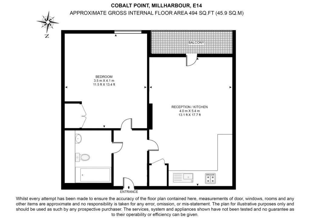 1 bedroom flat for rent