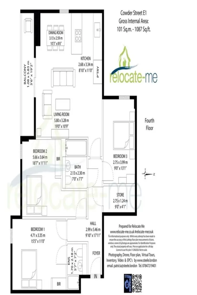 3 bedroom apartment for rent
