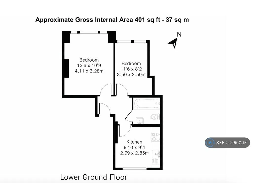 2 bedroom flat for rent