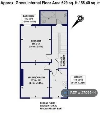 1 bedroom flat for rent