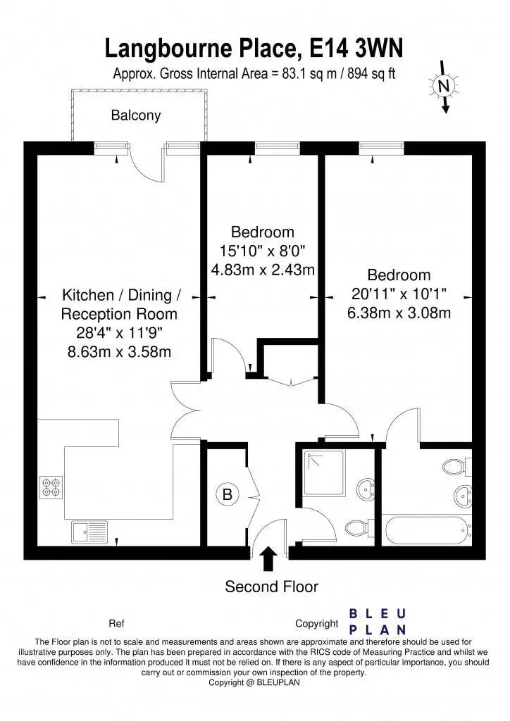 2 bedroom apartment for rent