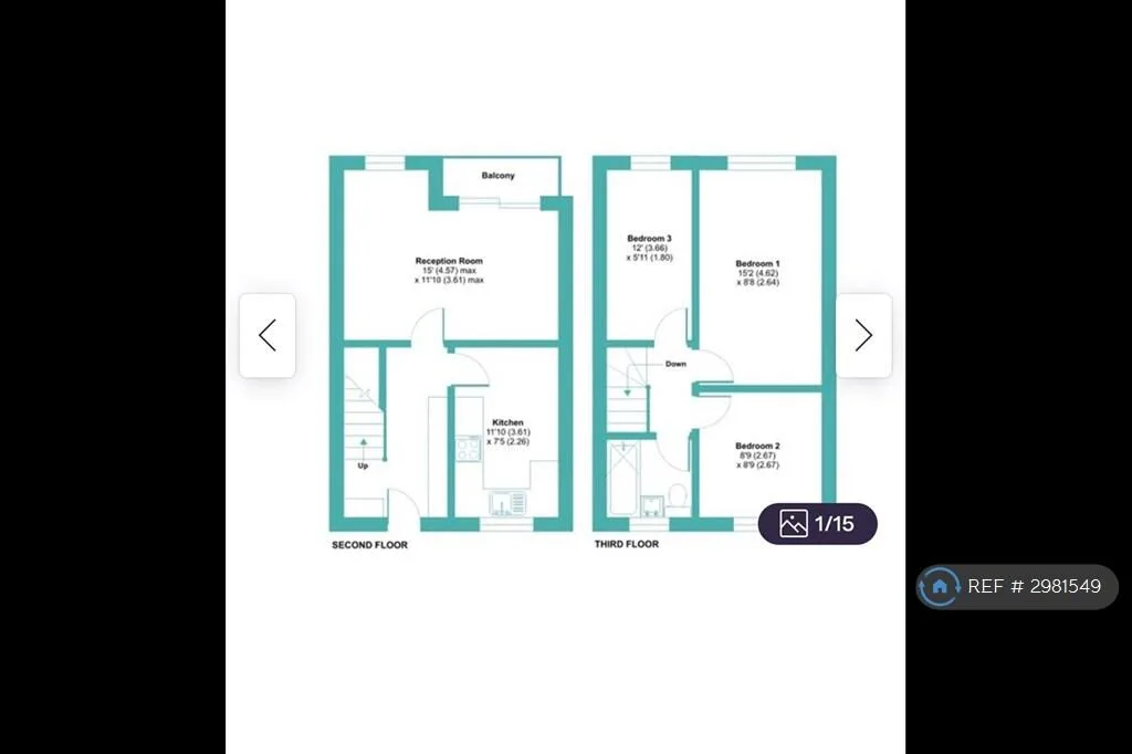 3 bedroom flat for rent