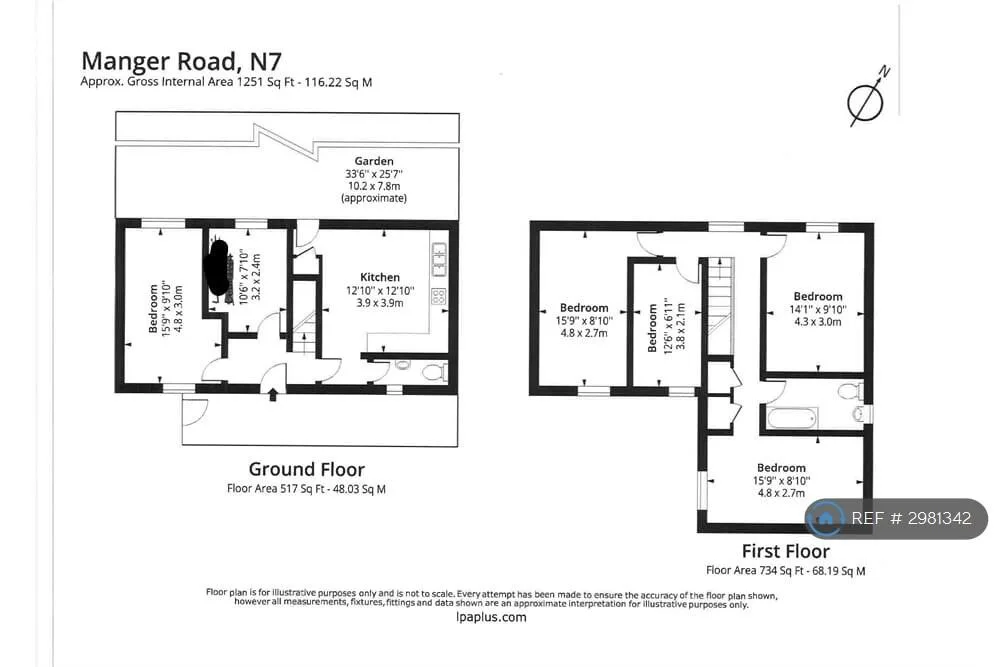6 bedroom terraced house for rent