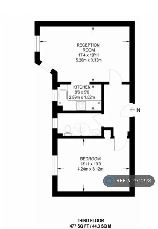 1 bedroom flat for rent