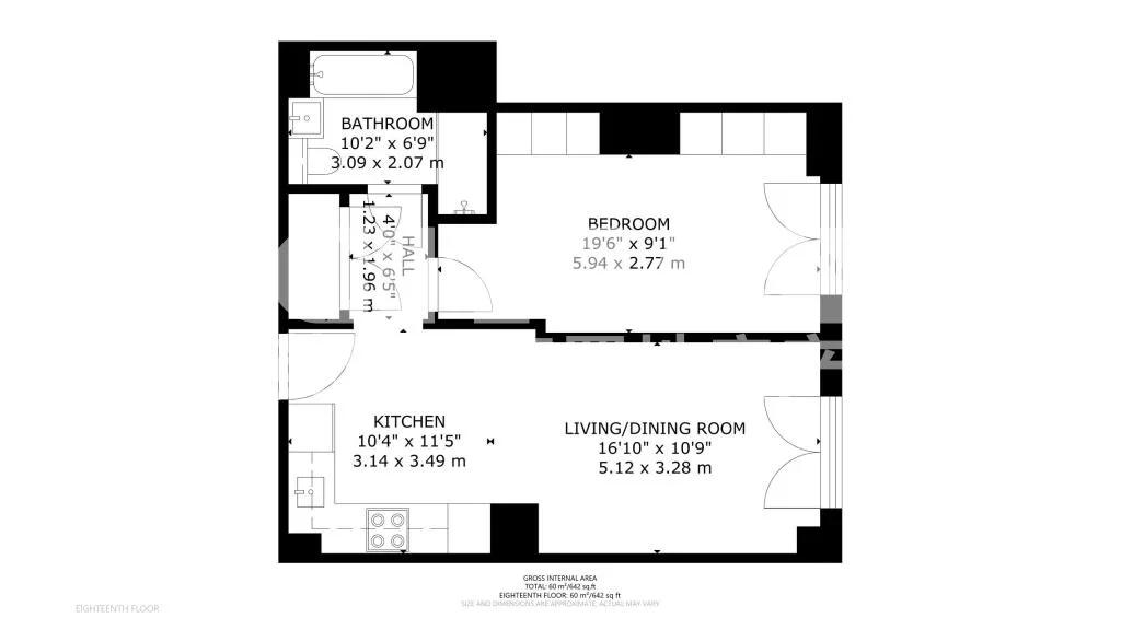 1 bedroom apartment for rent