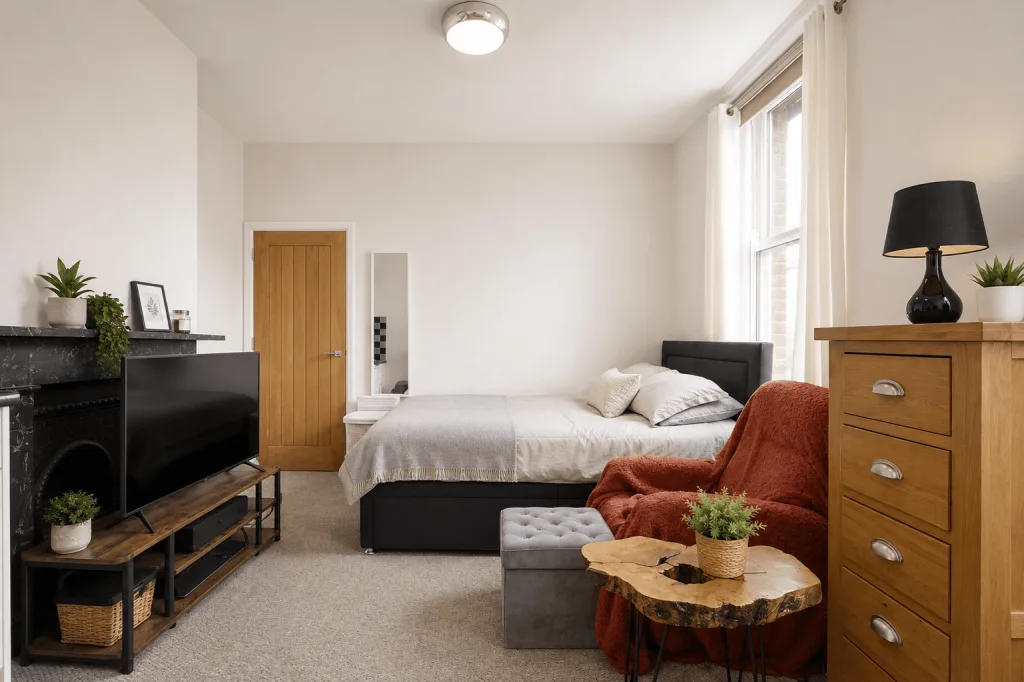 Studio flat for rent