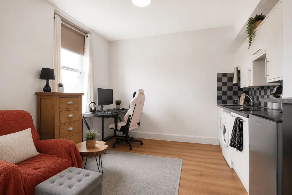 Studio flat for rent